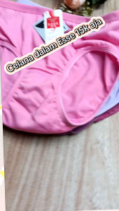 Sempak celana dalam anak perempuan katun polos  pakaian dalaman anak cewek ABG remaja ukuran M-L-XL