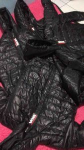 Jaket Puffer Anorak Gelembung Busa Tebal & Jaket Pria Polos Kembung