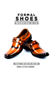 Sepatu Pantofel Kerja Pria Working Senakers For You Model Trendy Size 39 - 43 CODE B-10