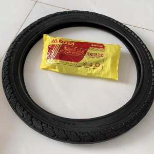 Combo ruột vỏ xe đạp 18x2.125 lốp xe đạp 18x2.125 ruột 18x2.125 lốp Kenda loại tốt