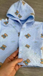 Áo Khoác cho Bé Sơ Sinh | Áo khoác chần bông cho bé trai bé gái sơ sinh mềm mại họa tiết siêu xinh cho bé 0-9kg