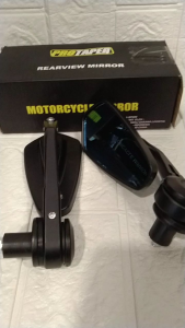 Spion Jalu oval protaper spion Jalu bar end kaca biru Universal