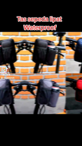 Tas sepeda lipat di Stang bisa untuk botol minum