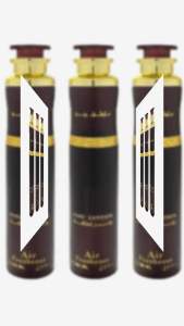 LATTAFA RAMZ LATTAFA GOLD/RAMZ LATTAFA SILVER/MAHASIN CRYSTAL AIR FRESHNER HOME FRAGRANCE 300 ML LONG LASTING ARAB FRAGRANCE