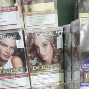 Mengenal Produk Cat Rambut L'Oreal Excellence Fashion Ultra Light Golden Brown 6.45