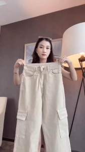 celana cargo jeans wanita premium