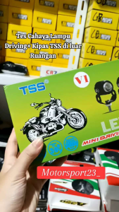 Lampu Mini Driving Light Led TSS Racing Lampu Tembak Laser D2 2 Warna Jauh Dekat Aksesori Lampu Kendaraan Tss - Lazada