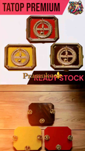 tatop emblem logam tebal premium bela negara terbaru smp sma penggalang penegak pandega