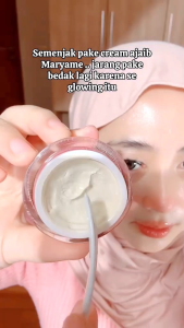 MARYAME Beauty Glow Up Cream Skincare Perawatan pencerah wajah flek isi 10gr