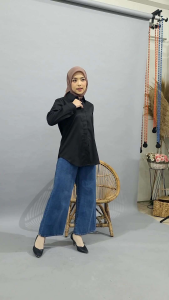 KEMEJA TOYOBO kerah bulat basic