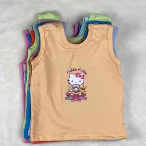 Summer Sando Blouse for 3 - 5 years old girls Korean Cotton Random prints Plain Princess  Unicorn  Bear Bear