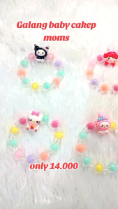 Abee (Baby 14cm) Acc-1486 Korean style Beads Bracelet korea Gelang bayi & balita Gelang manik model lucu