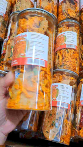 Cơm cháy mắm hành lắc khô gà 300gram