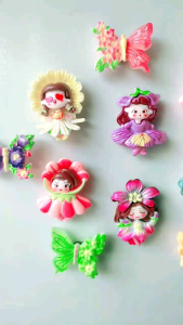 10pc magnet kulkas karakter lucu unik aesthetic aksesoris souvenir