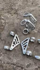 KUPINGAN LAMPU PESEK DAN KUPINGAN MODEL CNC AS 31 & 33 SET DUDUKAN PLAT NOMOR PNP CB GL MP TIGER