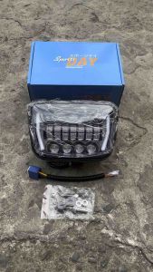 LAMPU DAYMAKER RX KING OVAL LED 10 TITIK SET BATOK MERK DAY IMPORT