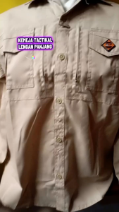 Kemeja Tactikal Lengan Panjang kemeja lapangan PDL nyaman saat dipakai