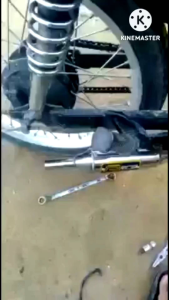 KNALPOT RX KING RX SPESIAL KOLONG TELO FULL CROM