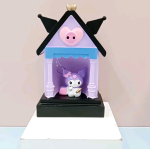 Hiasan Lampu Kuromi / Lampu Meja Melody / Miniatur Lampu Kuromi Lucu