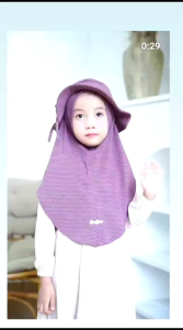 HIJAB ANAK BERGO TOPI BAHAN JERSEY VICTORIA PREMIUM BY DAURAGAMA