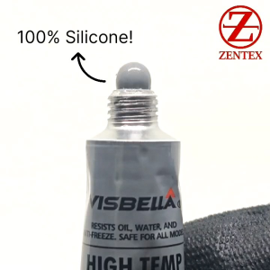 RTV SILICONE GASKET MAKER GRAY 100% SILICONE HIGH TEMPERATURE (17g) VISBELLA