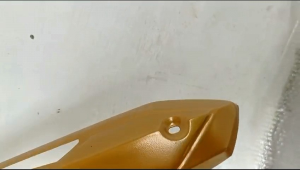 Tutup Knalpot Beat Fi New Karbu Vario 110 Scoopy Spacy Bahan Besi Stanlees Warna Gold