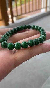 สร้อยข้อมือประคำมอซิทซิทดิบแท้ขนาด 8 มม.