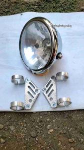 Lampu Pesek Jute + Pangkon Kupingan Cnc As 31 & 33 PNP CB GL MP TIGER RXKING VIXION DLL