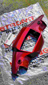 Batok Lampu ATAS Astrea 800 MERAH A Cover Totok STANG Lampu A Honda Astrea800 Asdap kulitas bagus STRONG