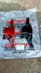 Batok lampu belakang Astrea 800 cover MERAH kap bawah stang Honda Astrea800 STRONG
