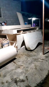 pelaminan triplek 6 meter plaminan minimalis