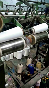 BENANG OBRAS 150GRAM HITAM&PUTIH POLIYSTER 150/48 PECAH