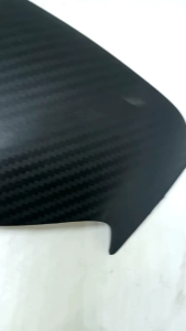 Visor Supra x 125 karbon hitam berkualitas