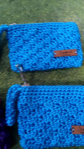 dompet koin rajut mini