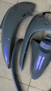 Cover Fullset Bodi Halus Honda Scoopy Karbu Warna Nardo Lembayung Ungu