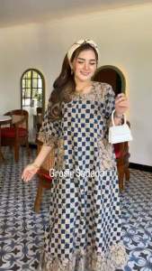 DRES RAHEL MARYAN - DRES PANCA CATUR - Dres Rayon Kain Tebal Panjang Semata Kaki