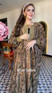 GAMIS KAFTAN SAUDIA ARABIA - GAMIS SULTAN TERBARU 2023 BAHAN RAYON TEBAL LD 170PANJANG 130 JUMBO / KAFTAN KEKINIAN