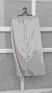 Rok Span Rajut Kancing Sulam Depan: Rok Panjang Desain Elegan