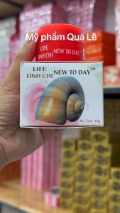 kem dưỡng trắng da ngăn ngừa mụn Life Linh chi new today hủ 18gram