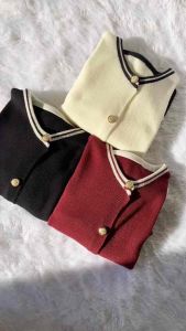 CARDIGAN RAJUT PREMIUM cardigan korea pakaian wanita atasan wanita kardigan rajut premium by lyzi.id