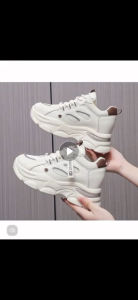 Bene Korean fashion woman high cut rubber shoes sneaker
