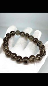 NATURAL SMOKY QUARTZ BRACELET ( Grounding stone )