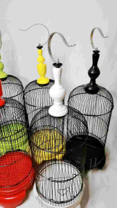 SANGKAR PREMIUM PLECI PVC FULL SET TEMPAT MAKAN 2 TANGRINGAN 1. KANDANG SOGON COLIBRI