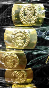 Ikat Pinggang Sabuk Linmas Kuning Gold
