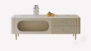 Bàn trà đơn Sofa phòng khách LIFRITH cốt gỗ MDF phủ sơn bệt kết hợp mặt kính hoặc đá và chân kim loại sang trọng BT-13