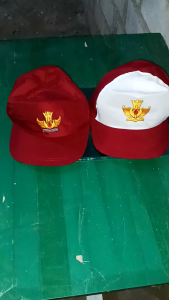 TOPI Sekolah Dasar / Topi SD - merah dan merah putih