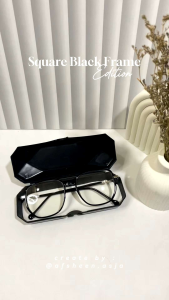 kacamata viral wanita frame kotak 30182 minus photocromic anti radiasi korea style