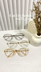 KACAMATA CAT EYES TERBARU PHOTOCROMIC BLUECROMIC MURAH 11808