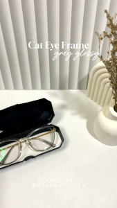 KACAMATA MINUS PHOTOCROMIC CAT EYES TITANIUM ANTI RADIASI TERBARU FRAME 95290L