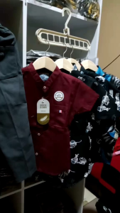 KEMEJA ANAK LAKI LAKI POLOS TERBARU 2024 USIA 1 2 3 4 5 6 7 8 9 10 TAHUN